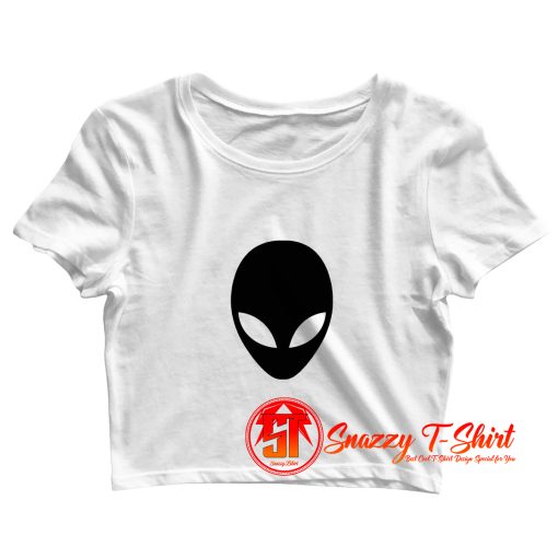 Alien Head Crop Top Shirt