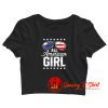 All American Girl Crop Top Shirt