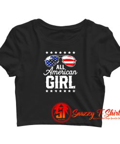 All American Girl Crop Top Shirt