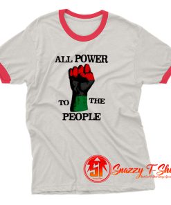 All Power To The People Ringer Tee