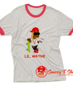 Almost Official Lil Wayne Cartoon Lil Wayne Shirt Clipart Ringer Tee