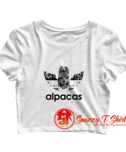 Alpacas Crop Top Shirt