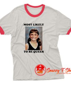 Alyson Stoner Most Likely To Be Queer Ringer Tee