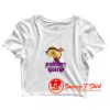 Alzheimer2019s Wrong Chick Yellow Art Crop Top Shirt