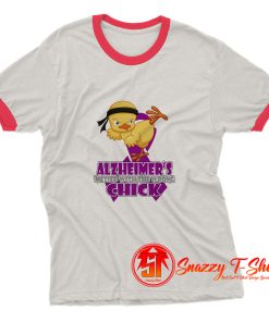 Alzheimer2019s Wrong Chick Yellow Art Ringer Tee