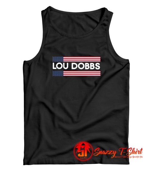 American Flag Lou Dobbs Tank Top