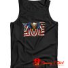 American Flag Patriotic Eagle Tank Top