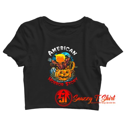 American Horror Story Donald Trump Halloween Crop Top Shirt