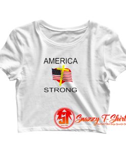 American Strong Crop Top Shirt