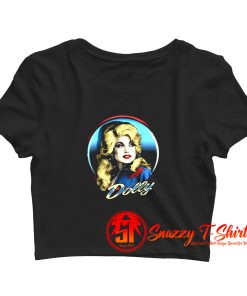 American singer Dolly Parton Western Crop Top Shirt