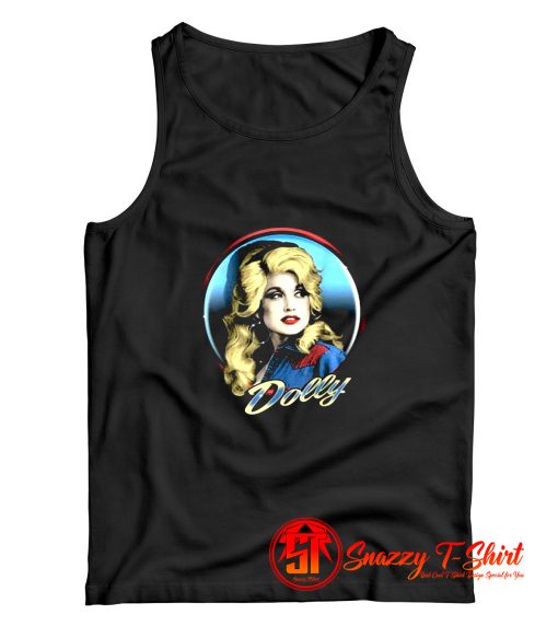 American singer Dolly Parton Western Tank Top