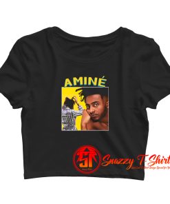 Amine 90 s Rapper Crop Top Shirt