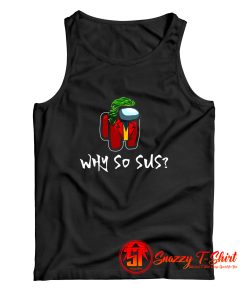 Among Us Joker Why So Sus Halloween Tank Top