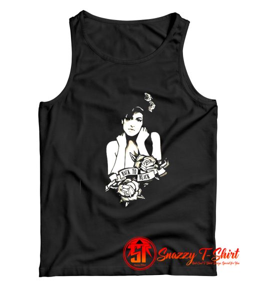 Amy Winehouse Back to Black Tank Top