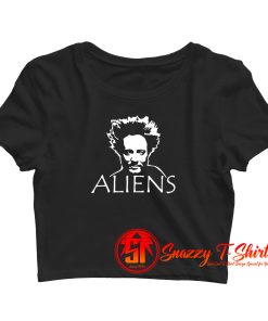 Ancient Aliens Meme Guy Crop Top Shirt