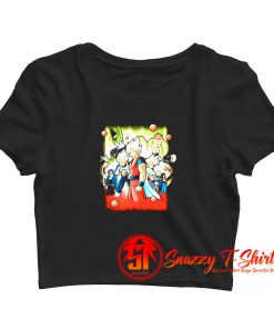 Androids battle Crop Top Shirt