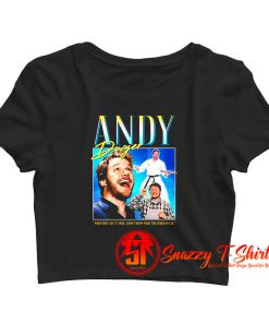 Andy Dwyer Homage Crop Top Shirt