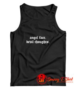 Angel Face Devil Thoughts Tank Top