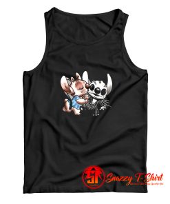 Angel Kissing Stitch Nightmare Before Christmas Tank Top