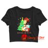 Angela Lansbury Christmas She Wrote Crop Top Shirt