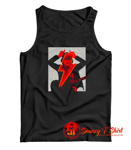 Angus Finger Horns Power Up Official Tank Top