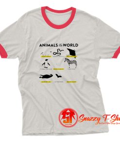 Animals of The World Ringer Tee