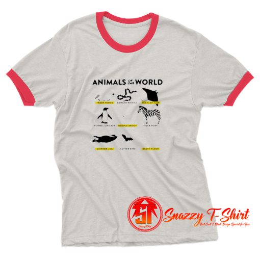 Animals of The World Ringer Tee