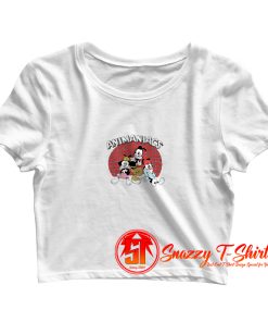 Animaniacs Wakko Yakko Dot In The Spotlight Crop Top Shirt