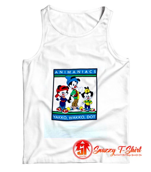 Animaniacs Yakko Wakko Dot Cartoon Tank Top