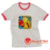 Animation Larva Funny Cartoon Ringer Tee