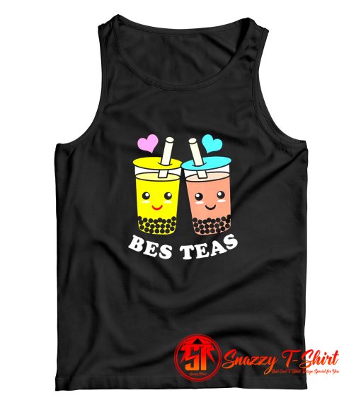 Anime Bes Teas Boba Bubble Tea Tank Top