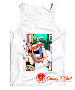 Anime Girl Aesthetic Waifu Kawaii Vaporwave Game Art Pixelart 8bit Hot Sexy Manga Japan Japanese Tank Top