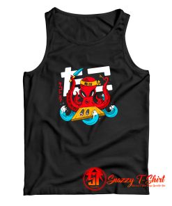 Anime Octopus Sushi Chef Tank Top