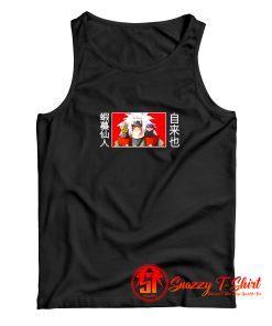 Anime. Naruto Jiraiya art colorful Tank Top