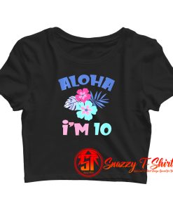 Anniversary Birthday Crop Top Shirt