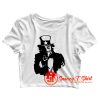 Anonymous V for Vendetta Crop Top Shirt