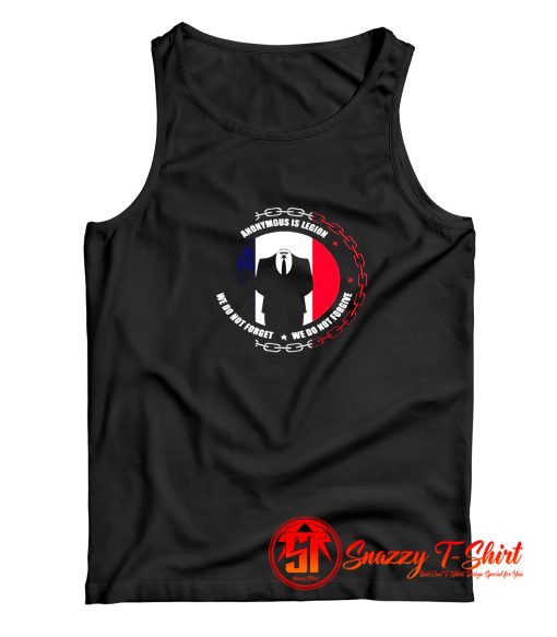 Anonymous V for Vendetta Logo Tank Top