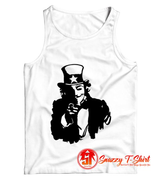 Anonymous V for Vendetta Tank Top