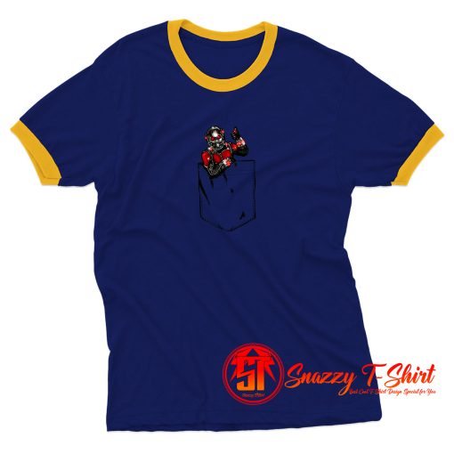 Ant Man In Pocket Ringer Tee