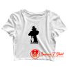 Ant Man Silhouette Crop Top Shirt