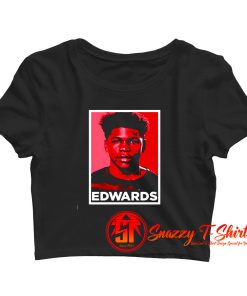 Anthony Edwards Georgia College Crop Top Shirt