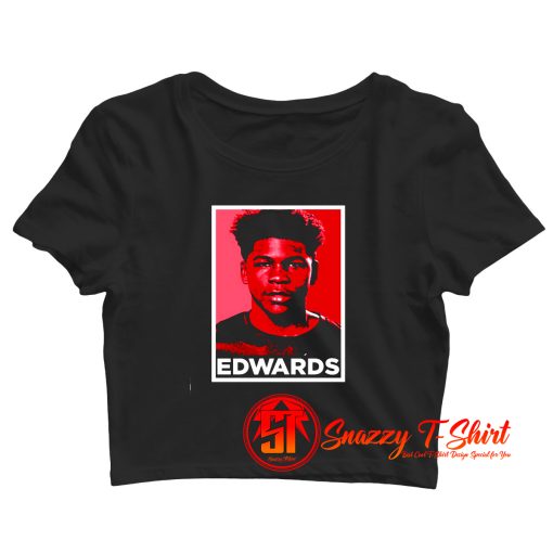 Anthony Edwards Georgia College Crop Top Shirt