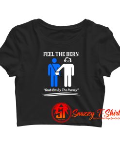 Anti Bernie Crop Top Shirt