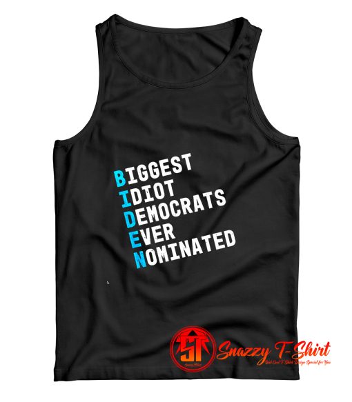 Anti Biden for President Tank Top