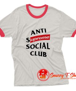 Anti Supreme Social Club Ringer Tee