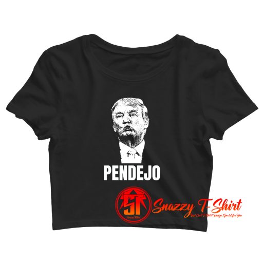 Anti Trump Donald Trump PANDEJO Crop Top Shirt