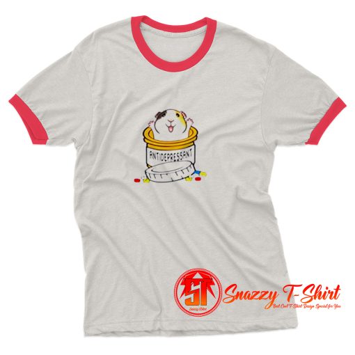 Antidepressant Hamster Ringer Tee