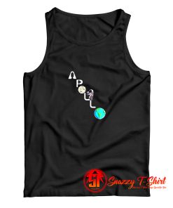 Apollo 11 Climbing Astronaut 50th Tank Top