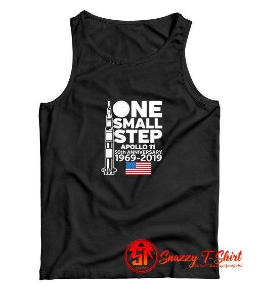 Apollo 11 One Small Step Moon Landing Tank Top