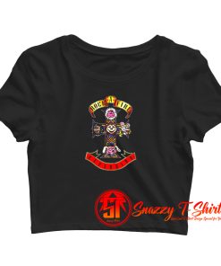 Appetite Rock afire Explosion Crop Top Shirt